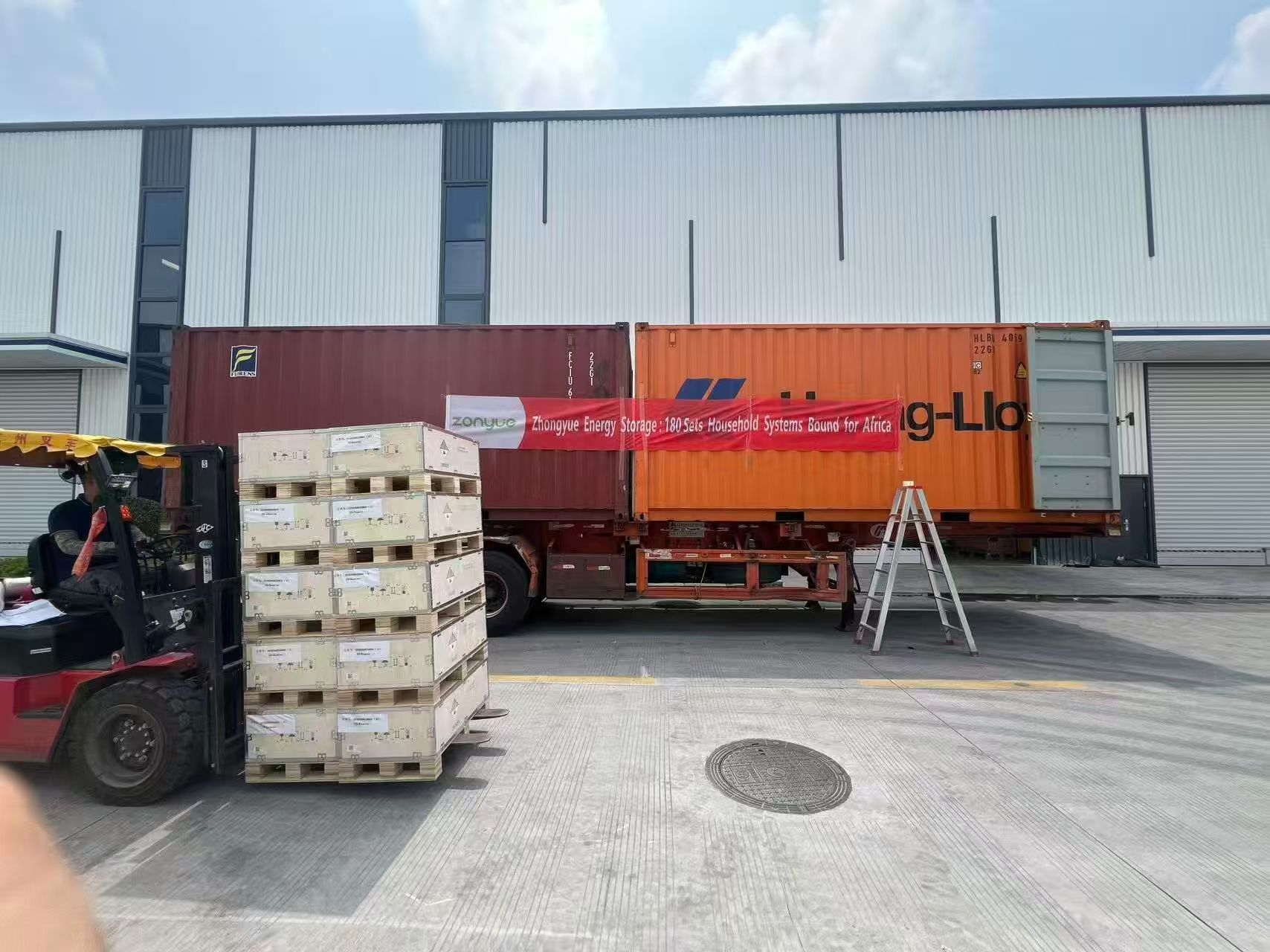 Forklift Loading